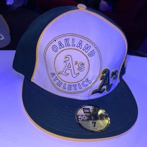 Brand new new era oakland athletics  cooperstown throwback 10/10 size 7